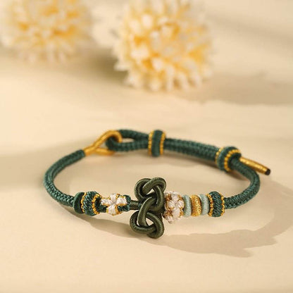 Wenchang - knot Hand - woven Rope for Students, Lucky Koi Bracelet for Exams & School Days - STAR8S