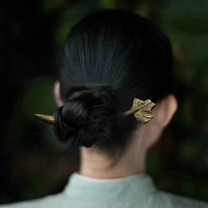 Wooden Carved Hairpin, Stylish for Hanfu & Daily Hairstyling - STAR8S