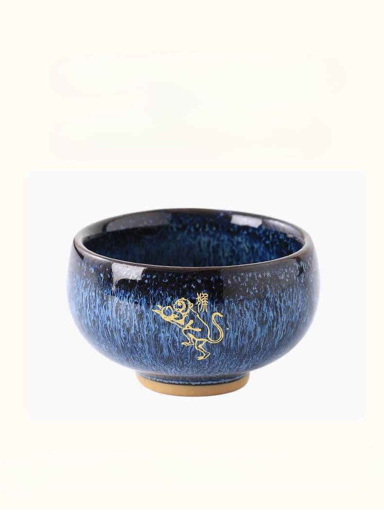 zodiac jianzhan tea cups – kiln-transformed craft, daily tea rituals stress relief & connoisseur prestige - star8s