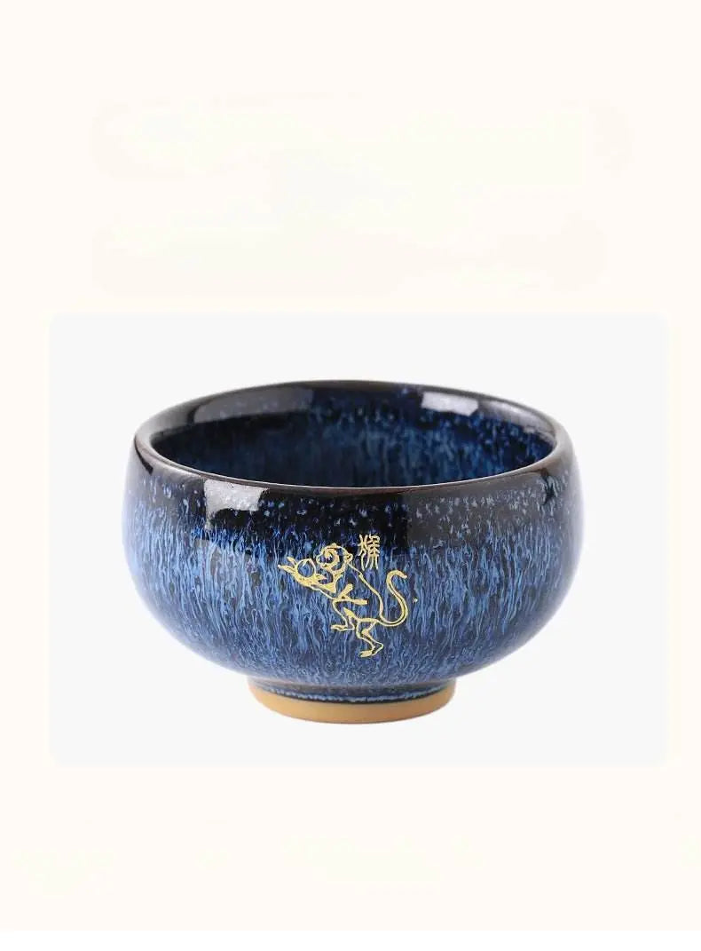 zodiac jianzhan tea cups – kiln-transformed craft, daily tea rituals stress relief & connoisseur prestige - star8s