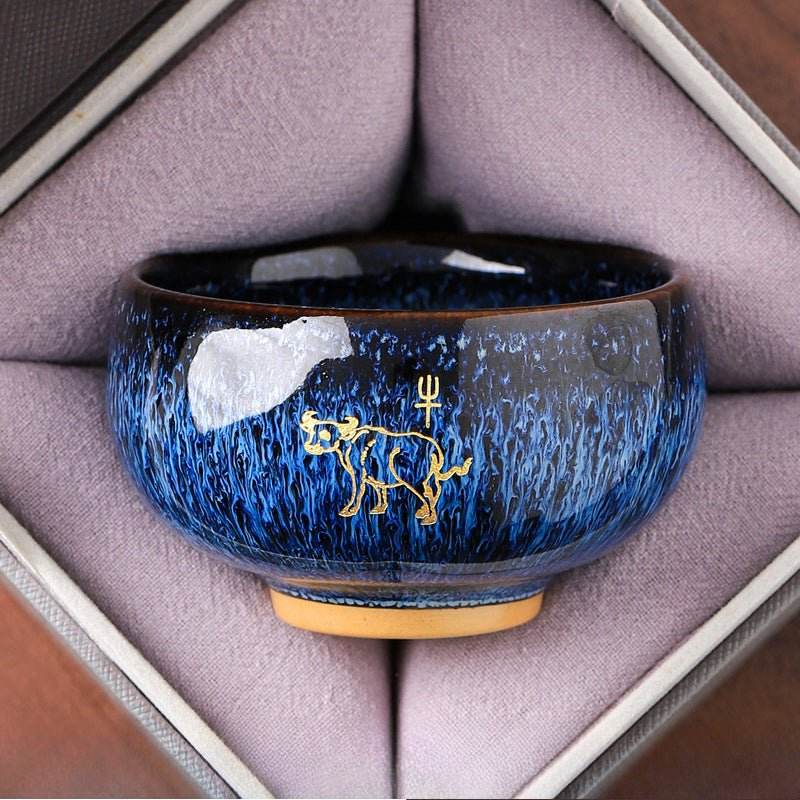 zodiac jianzhan tea cups – kiln-transformed craft, daily tea rituals stress relief & connoisseur prestige - star8s