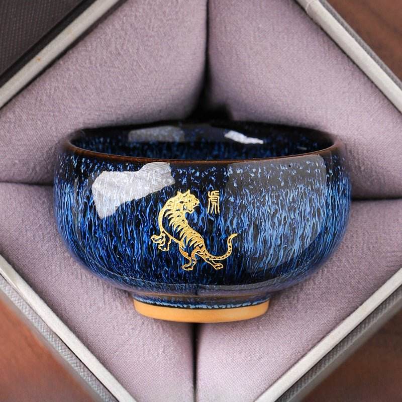 zodiac jianzhan tea cups – kiln-transformed craft, daily tea rituals stress relief & connoisseur prestige - star8s