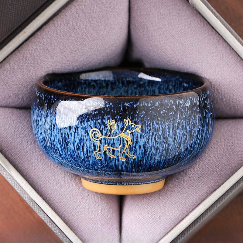 zodiac jianzhan tea cups – kiln-transformed craft, daily tea rituals stress relief & connoisseur prestige - star8s