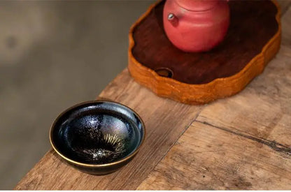 Zodiac Jianzhan Tea Set – Kiln-Transformed Silver Craft, Tea Ceremony Anxiety Relief & Artistic Legacy - STAR8S