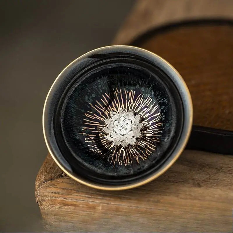 zodiac jianzhan tea set – kiln-transformed silver craft, tea ceremony anxiety relief & artistic legacy - star8s
