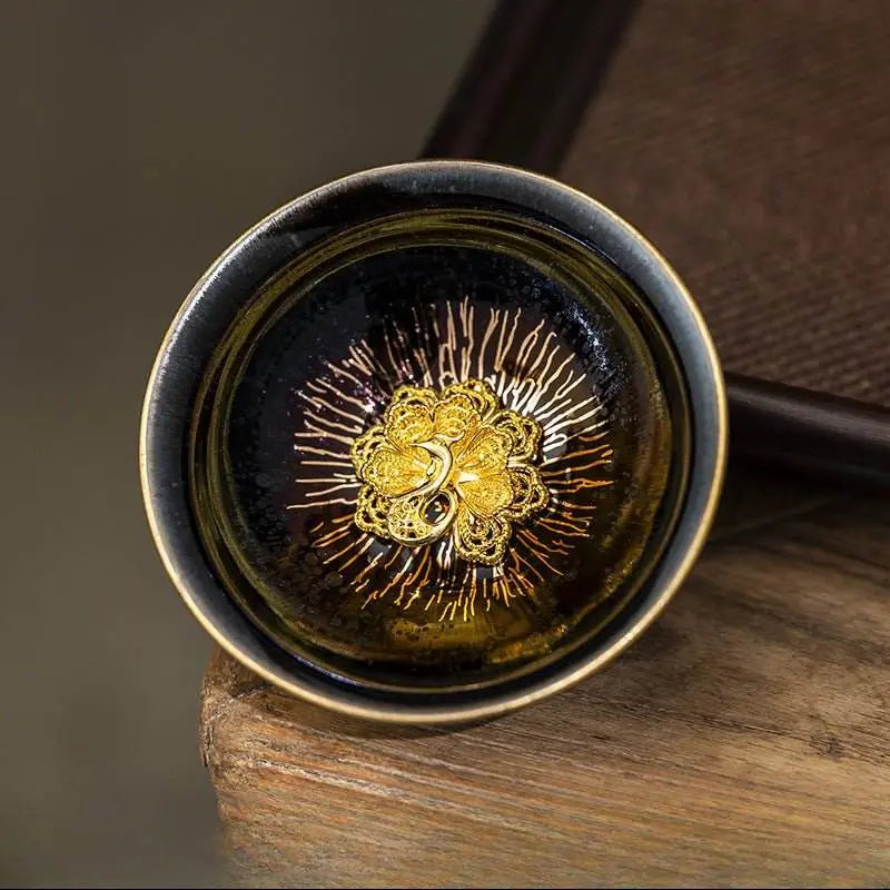 Zodiac Jianzhan Tea Set – Kiln-Transformed Silver Craft, Tea Ceremony Anxiety Relief & Artistic Legacy - STAR8S