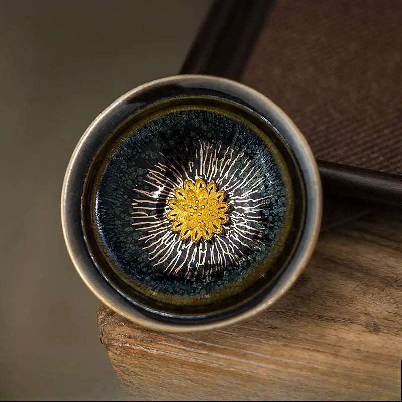 zodiac jianzhan tea set – kiln-transformed silver craft, tea ceremony anxiety relief & artistic legacy - star8s