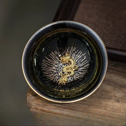 Zodiac Jianzhan Tea Set – Kiln-Transformed Silver Craft, Tea Ceremony Anxiety Relief & Artistic Legacy - STAR8S