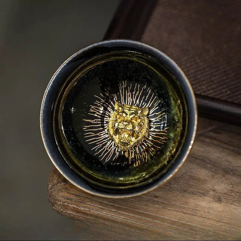 Zodiac Jianzhan Tea Set – Kiln-Transformed Silver Craft, Tea Ceremony Anxiety Relief & Artistic Legacy - STAR8S