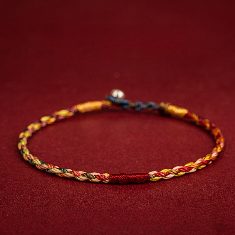 handmade five-color red string bracelet for duanwu festival | unisex baby, children & friendship gift