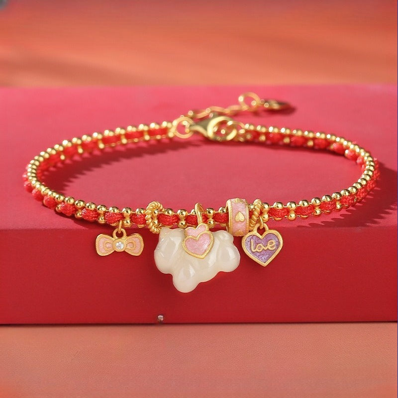 Chinese Zodiac Horse Silver Bracelet – STAR8S