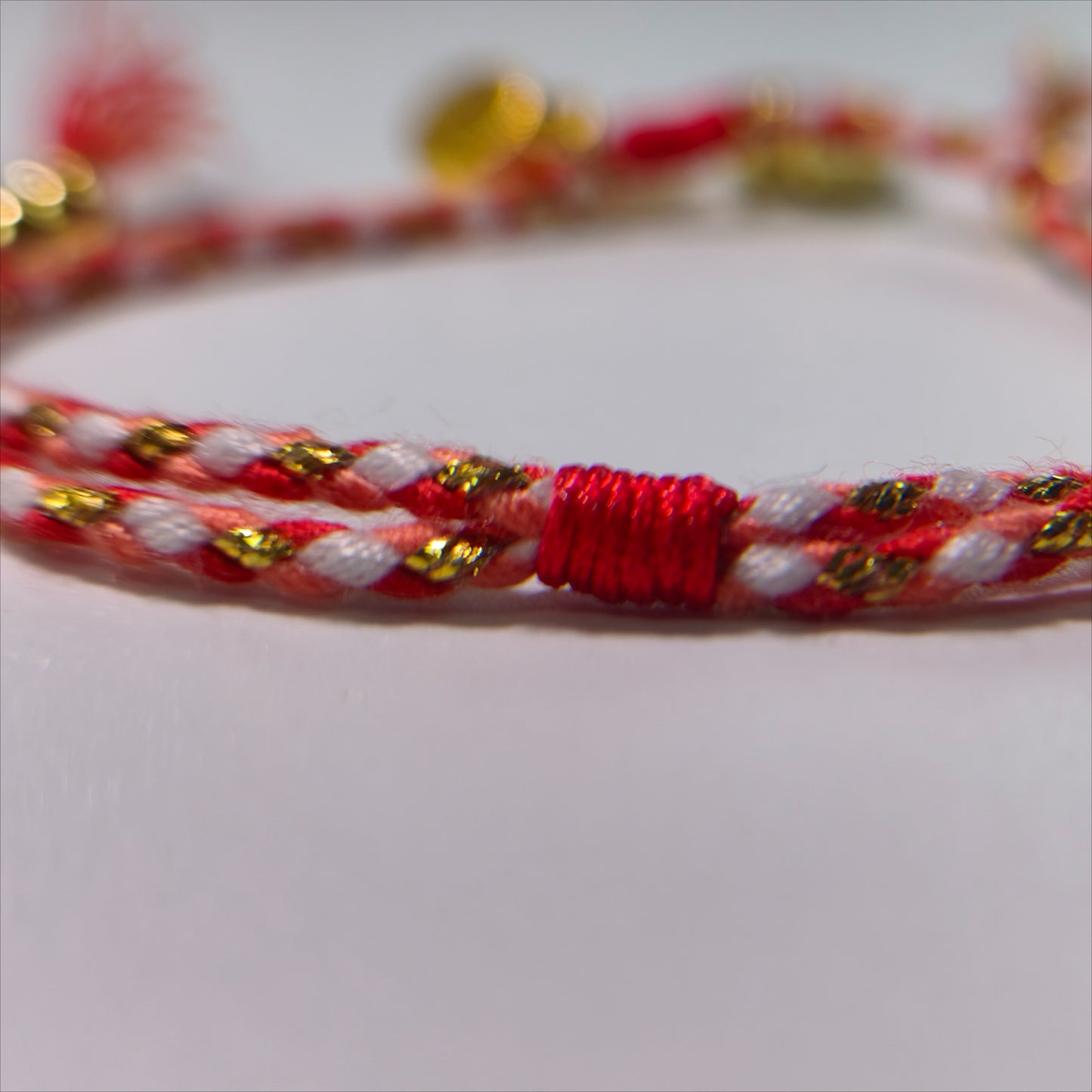 handmade red string bracelet for women teen girls gold heart pendant freshwater pearl cubic zircon charm braided cord friendship bracelet summer beach vacation adjustable wristband pack