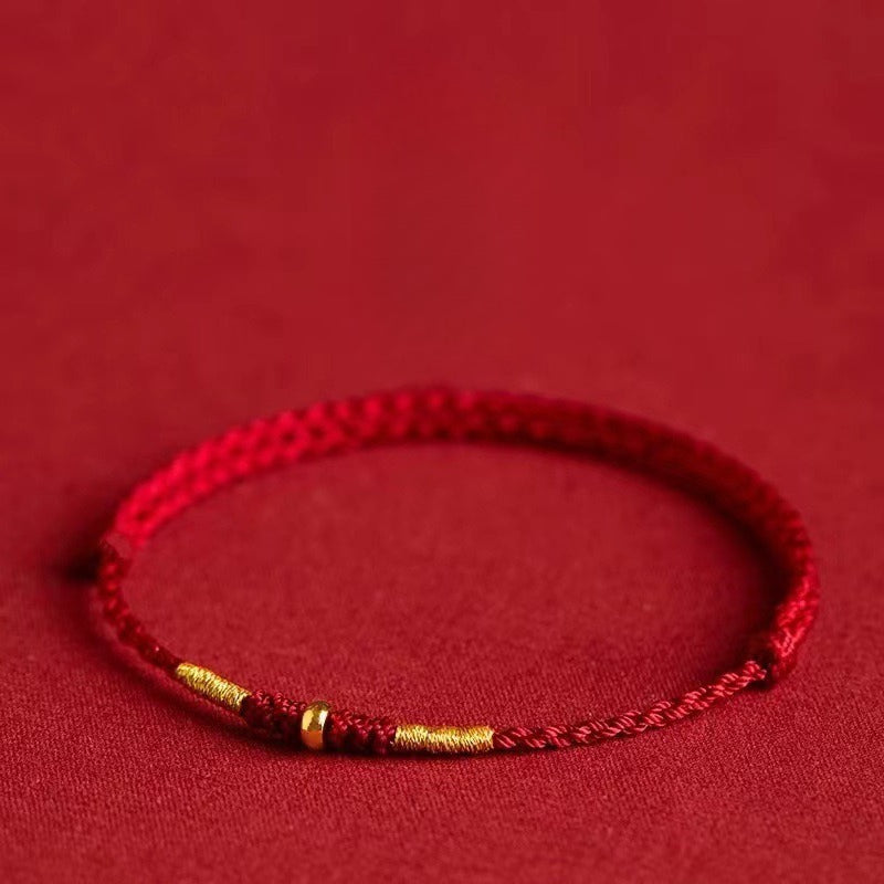 Handmade Red String Bracelet for Women – Lucky Protection Bracelet, Adjustable & Stylish - STAR8S