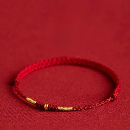 Handmade Red String Bracelet for Women – Lucky Protection Bracelet, Adjustable & Stylish - STAR8S
