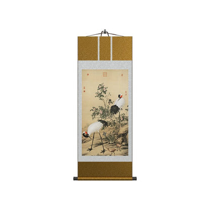 Ancient Chinese Painting: Castiglione’s Cranes Scroll (HD Print) | STAR8S