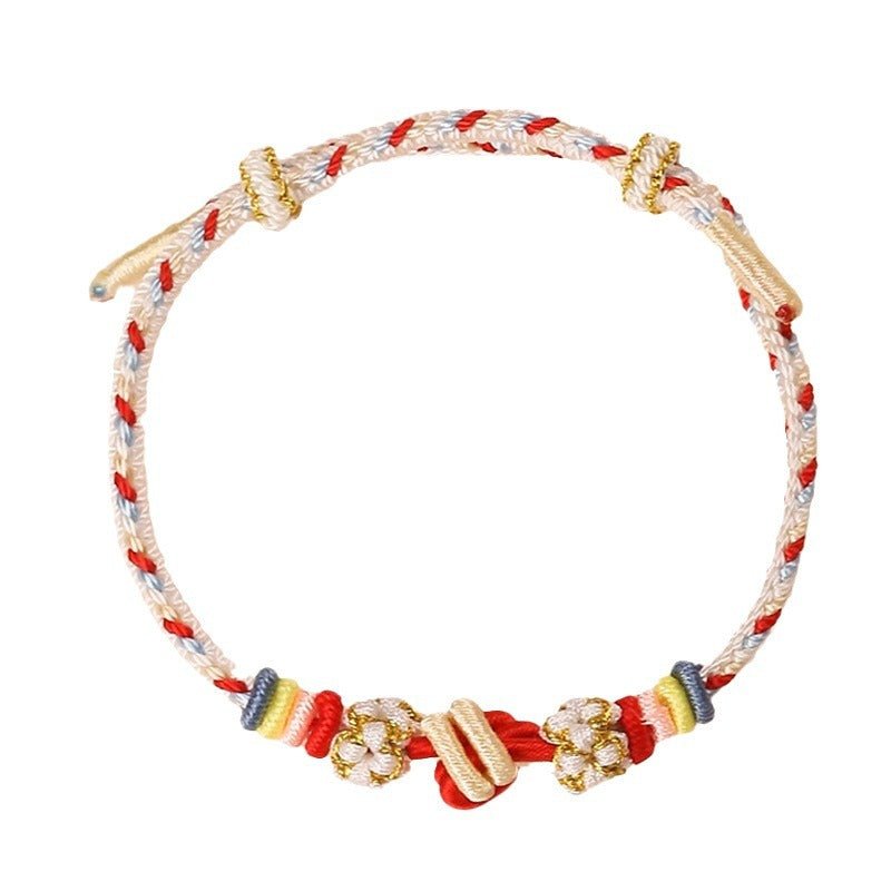 Attractive Prayer for Red String Bracelet: Detachable Wine Swirl | STAR8S