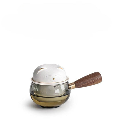Lucky Cat Kuaike Cup Portable Gongfu Tea Set with Filter