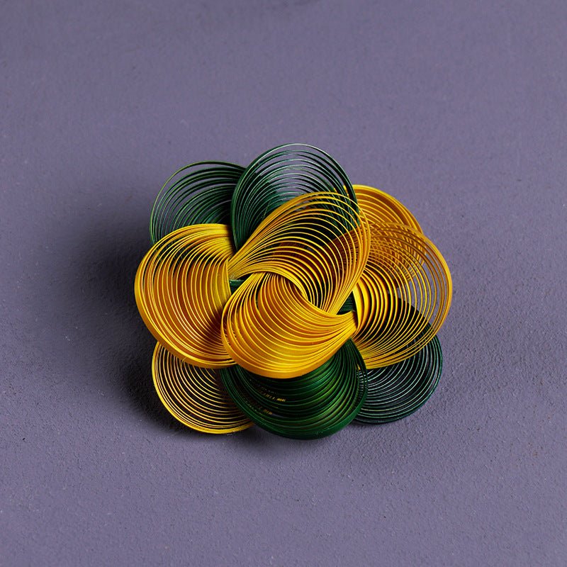 Bamboo Craft Brooch & Accessories | Unique Artisan Bamboo Jewelry | Eco - Friendly Gifts - STAR8S
