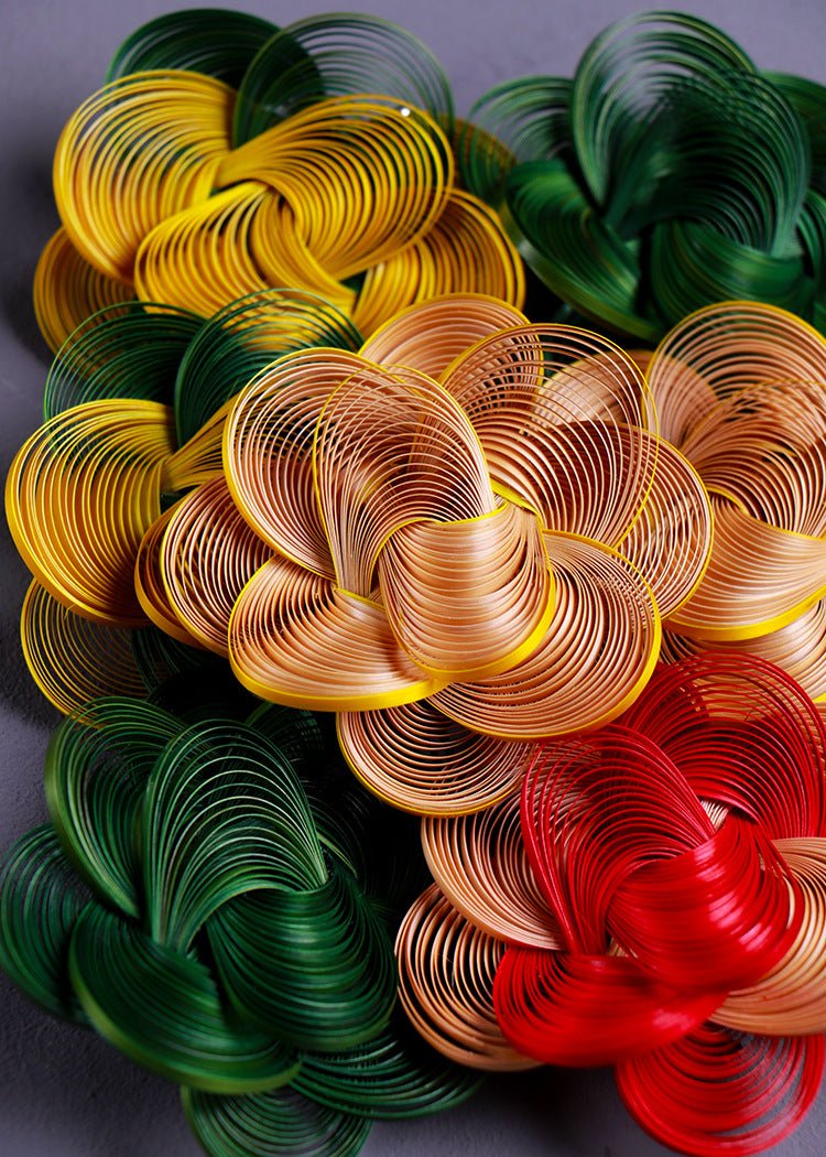 Bamboo Craft Brooch & Accessories | Unique Artisan Bamboo Jewelry | Eco - Friendly Gifts - STAR8S