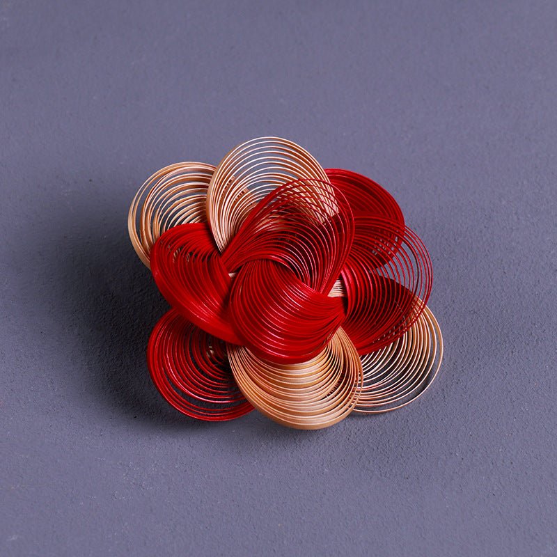 bamboo craft brooch & accessories | unique artisan bamboo jewelry | eco - friendly gifts - star8s