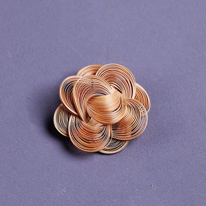 Bamboo Craft Brooch & Accessories | Unique Artisan Bamboo Jewelry | Eco - Friendly Gifts - STAR8S