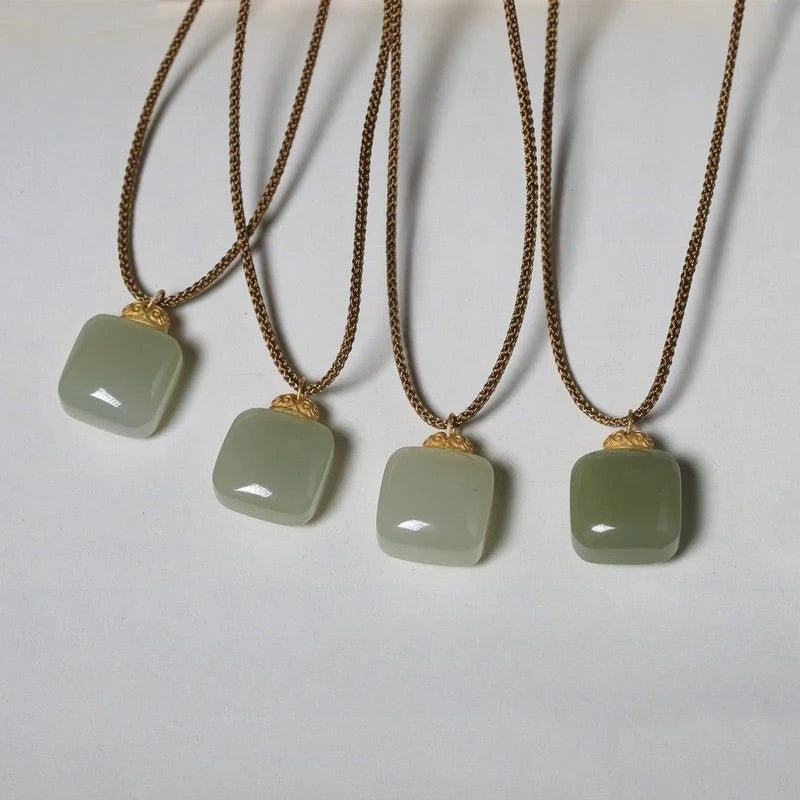 hetian jade necklace pendant