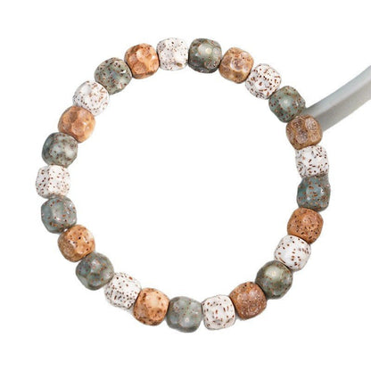 Beaded Bracelet – Elegant Star - Moon Multi - Treasure Beads | Perfect Gift for Men and Women - STAR8S