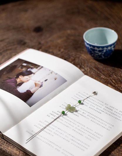 Butterfly Jade Earrings: Hetian 925 Silver Gift | STAR8S