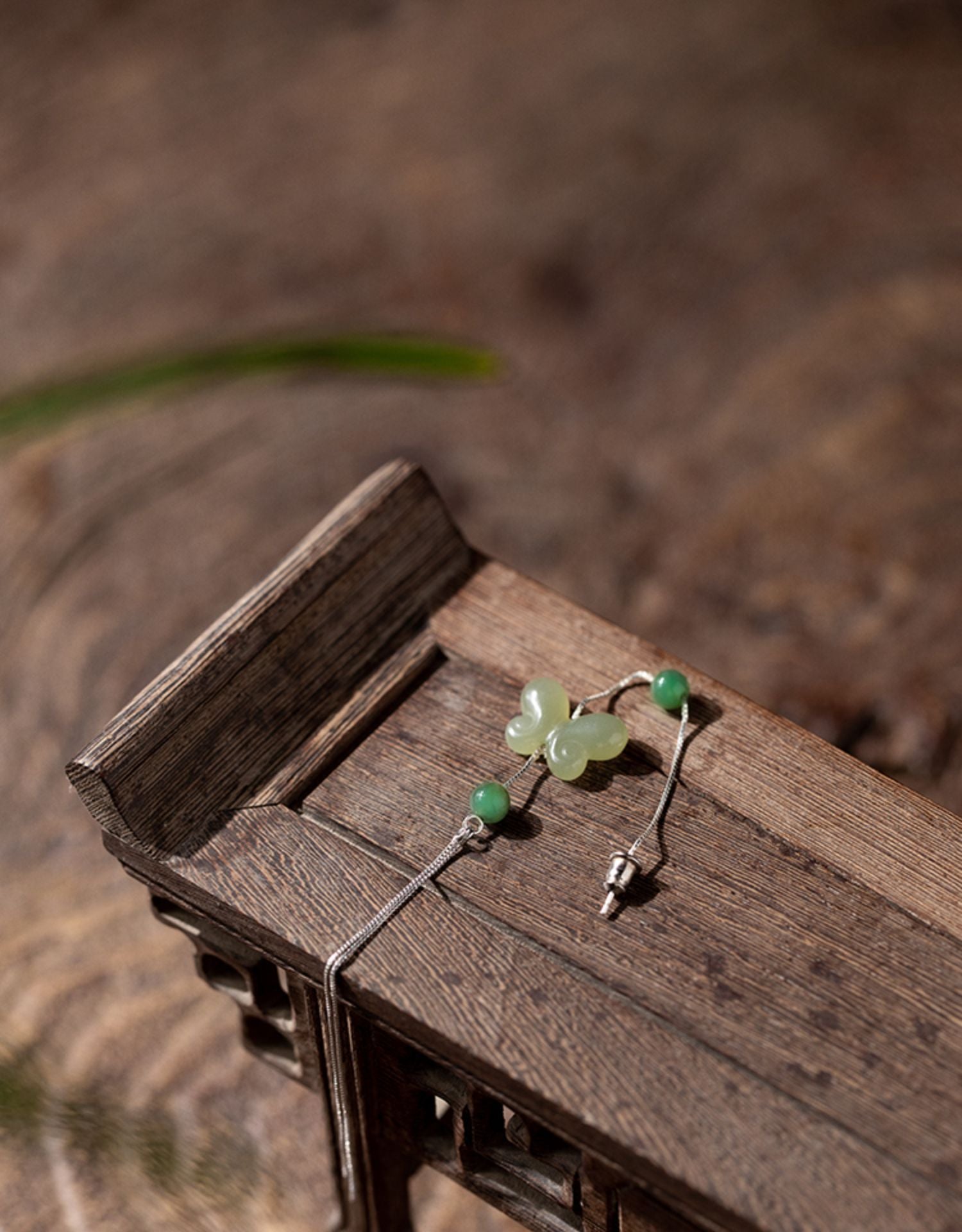 Butterfly Jade Earrings: Hetian 925 Silver Gift | STAR8S