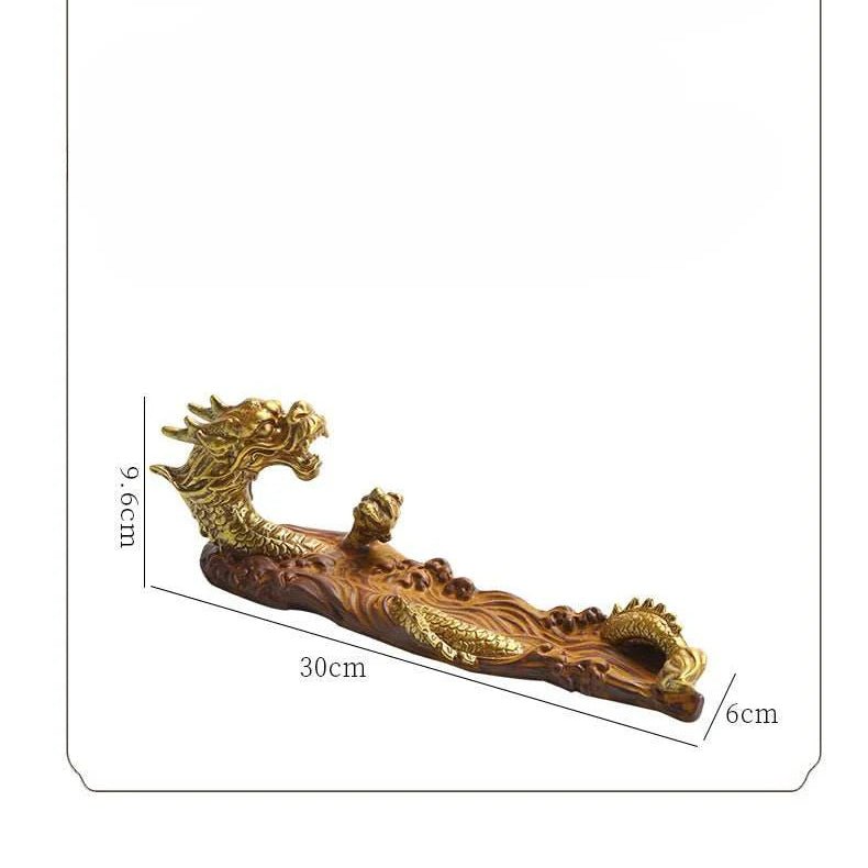 Charming Chinese Dragon Incense Holder – Exquisite Design, Ideal for Zen Decor - STAR8S