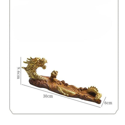 Charming Chinese Dragon Incense Holder – Exquisite Design, Ideal for Zen Decor - STAR8S