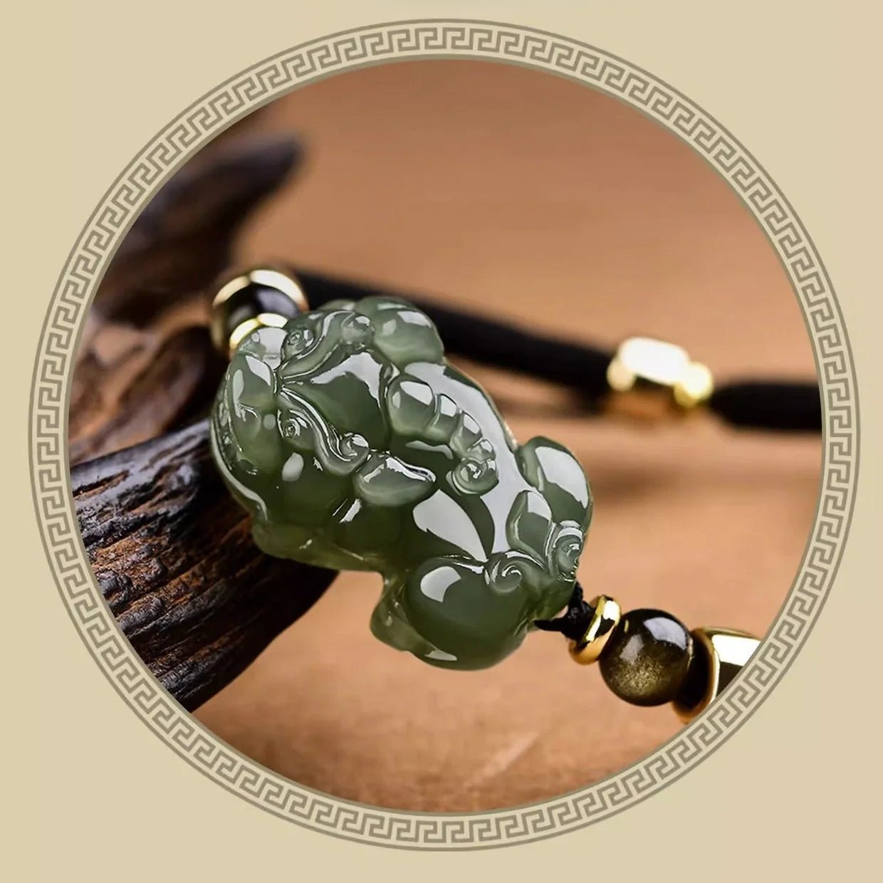 Chinese PiXiu Couples Hetian Jade Bracelet - Fortune & Romance | STAR8S - STAR8S