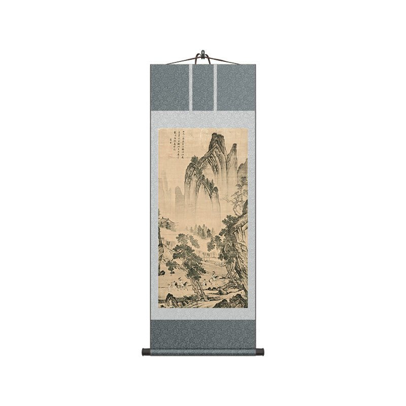 Chinese Scroll Paintings: Tang Yin’s Gallop and Whip Scroll HD print | STAR8S