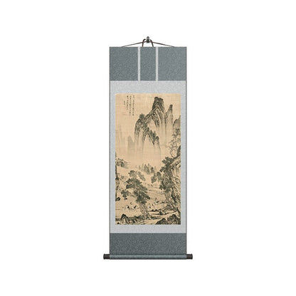 Chinese Scroll Paintings: Tang Yin’s Gallop and Whip Scroll HD print | STAR8S