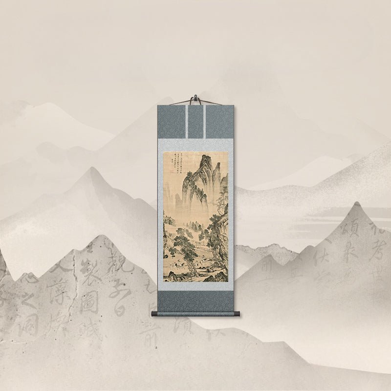 Chinese Scroll Paintings: Tang Yin’s Gallop and Whip Scroll HD print | STAR8S