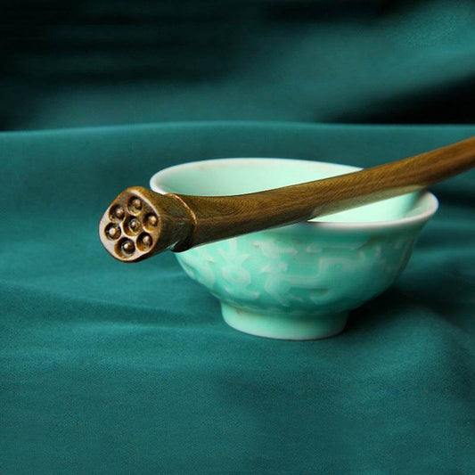 Chinese - Style Vintage Wood Hairpin for Elegant Hairstyling - STAR8S