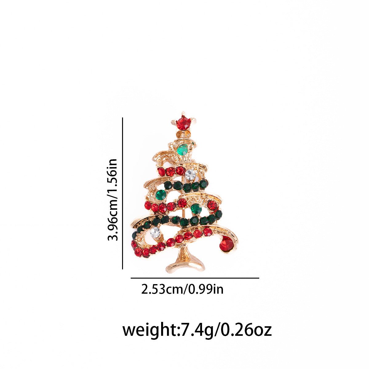 christmas tree, snowman & apple brooch pins – festive jewelry with rhinestones – holiday gifts for women - star8s