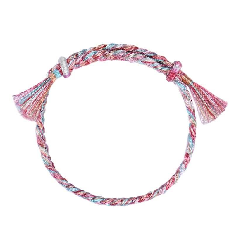 colorful braided bracelet for dragon boat festival, traditional and stylish jewelry for women - star8s