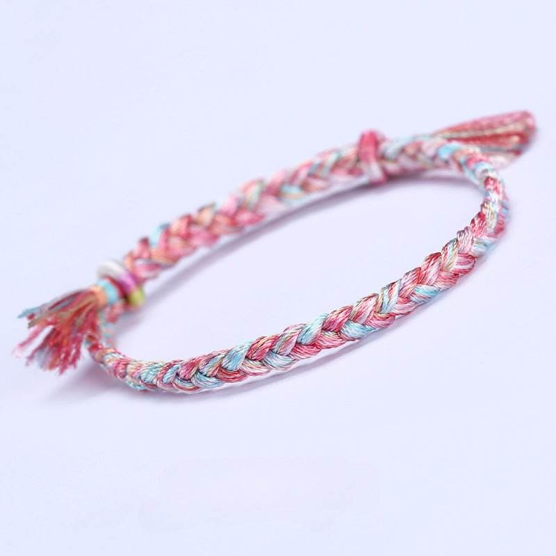 colorful braided bracelet for dragon boat festival, traditional and stylish jewelry for women - star8s