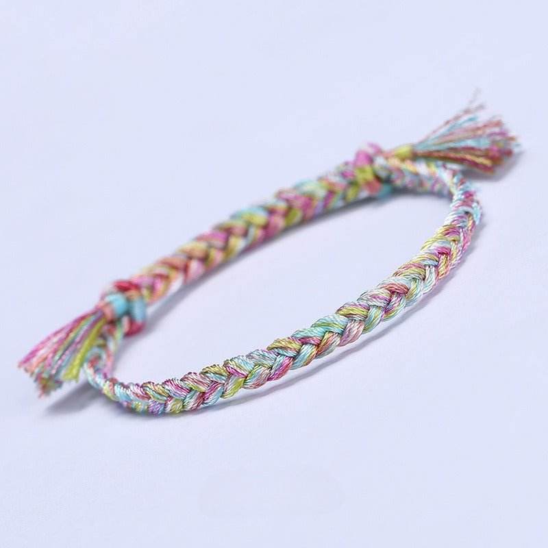 colorful braided bracelet for dragon boat festival, traditional and stylish jewelry for women - star8s