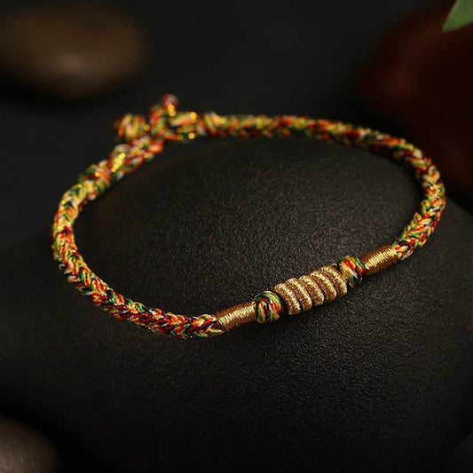 Colorful Braided Hand Rope, Traditional Chinese - style Fashion Jewelry - STAR8S