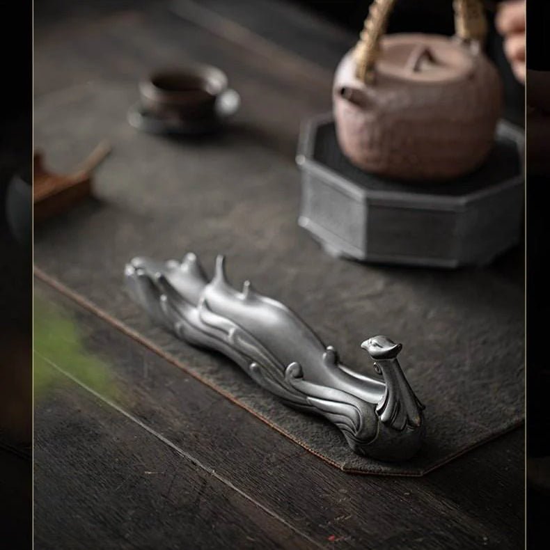 Creative Phoenix - themed Ceramic Incense Holder - Home and Tea Decor - STAR8S
