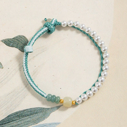 Cultural Red String Bracelet: 999 Silver Safety Disc Gold Plated | STAR8S