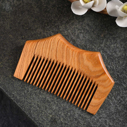 Cypress Wooden Comb – Anti - Static Scalp Massage Comb, Head & Meridian Care Gift, Hair Care Wooden Comb - STAR8S