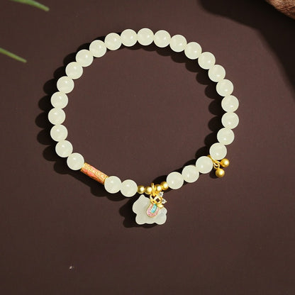 Chinese Zodiac Horse Jade Bracelet –  S925 Silver Dreamy for Women - STAR8S