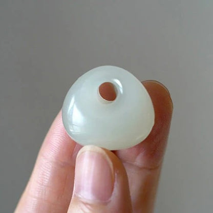 Green Jade Pendant Lock Pendan