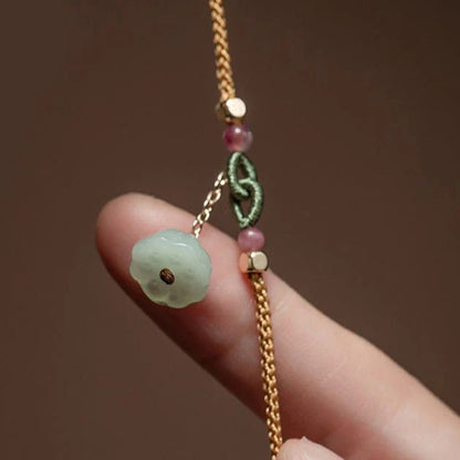 Hetian Jade Maitreya Buddha Necklace Pendant