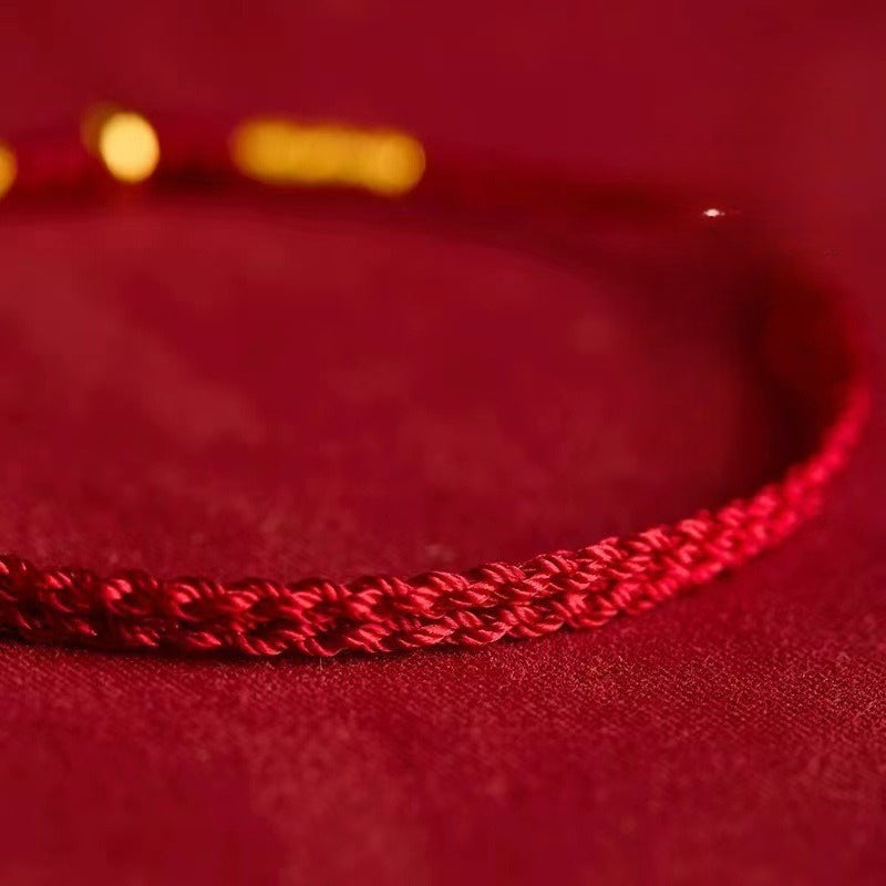 Handmade Red String Bracelet for Women – Lucky Protection Bracelet, Adjustable & Stylish - STAR8S