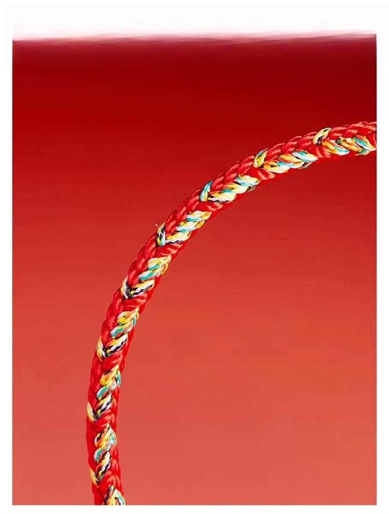 Dragon Year Red String Bracelet - Dragon Charm Red Bracelet for Women – Perfect Lunar New Year Gift, Adjustable & Handmade - STAR8S