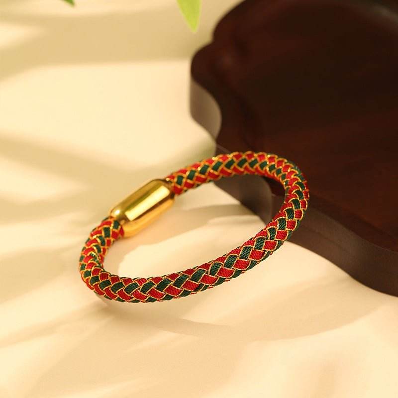 dual - color dragon - scale bracelet, original ethnic - style jewelry for couples and friends - star8s